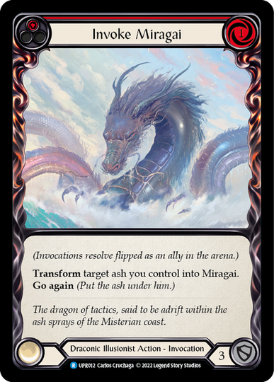 その他 Invoke Miragai // Miragai Marvel Invoke Miragai - Uprising - Flesh & Blood TCG – FaB Foundry