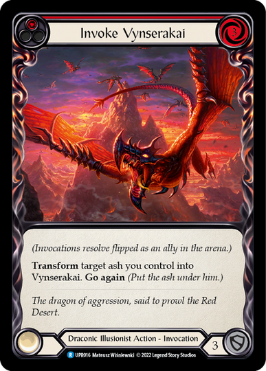 Invoke Vynserakai - Uprising - Flesh & Blood TCG – FaB Foundry Invoke Vynserakai - Uprising - Flesh & Blood TCG – FaB Foundry