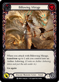 Billowing Mirage - Red