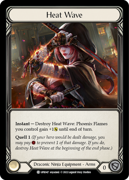 Heat Wave - Uprising - Flesh & Blood TCG – FaB Foundry Heat Wave - Uprising - Flesh & Blood TCG – FaB Foundry