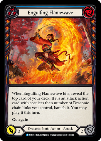 Engulfing Flamewave - Blue
