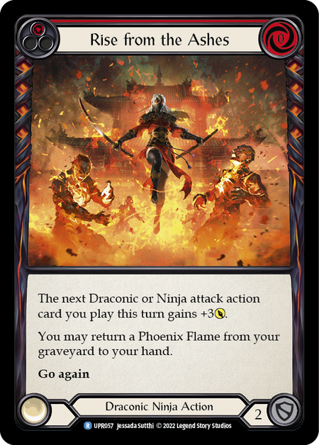 flesh and blood uprising card prices Rise from the Ashes - Red - Uprising