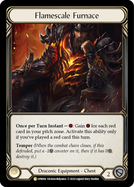 【冬バーゲン★特別送料無料！】 Flamescale Furnace - Uprising - Flesh & Blood TCG – FaB Foundry その他