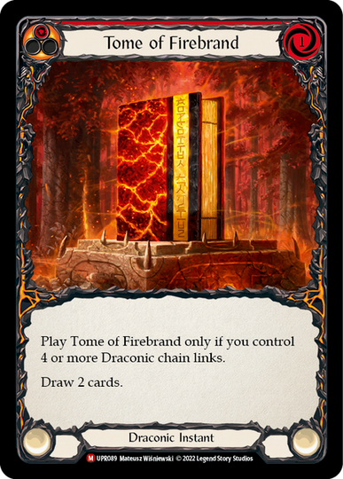 FAB RAINBOW FOIL Tome of Imperial Flame - Bright Lights Card