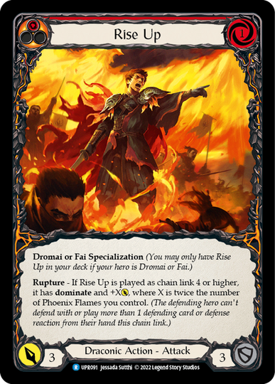 flesh and blood uprising card prices Rise Up - Uprising