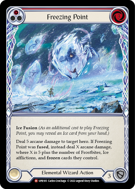 Freezing Point - Uprising - Flesh & Blood TCG FaB Foundry Freezing Point - Uprising - Flesh & Blood TCG FaB Foundry
