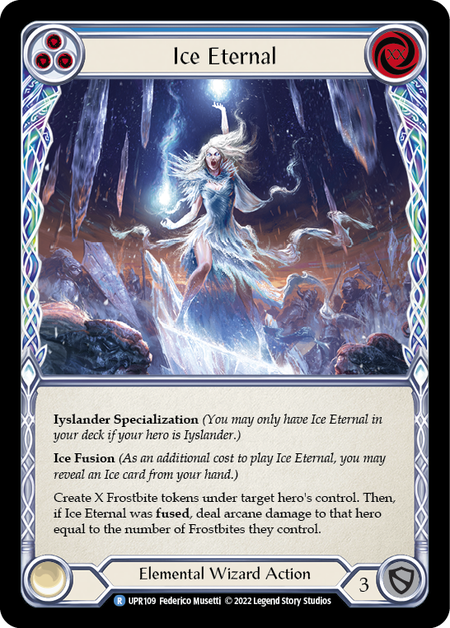 flesh and blood ice cards As Cool as Lightning Ice Eternal Rainbow Foil