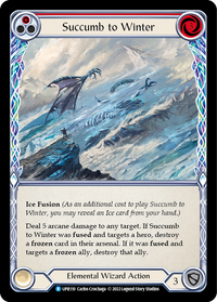 Succumb to Winter - Red