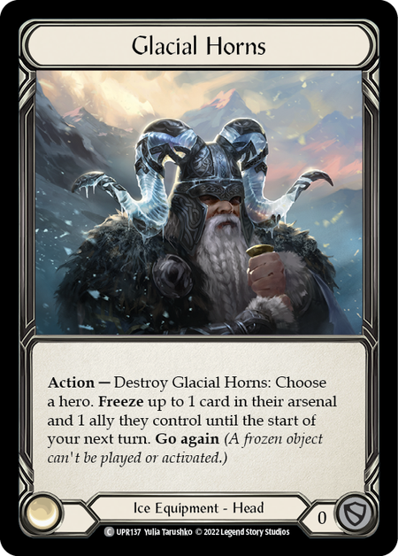 Glacial Horns - Uprising - Flesh & Blood TCG FaB Foundry Glacial Horns - Uprising - Flesh & Blood TCG FaB Foundry