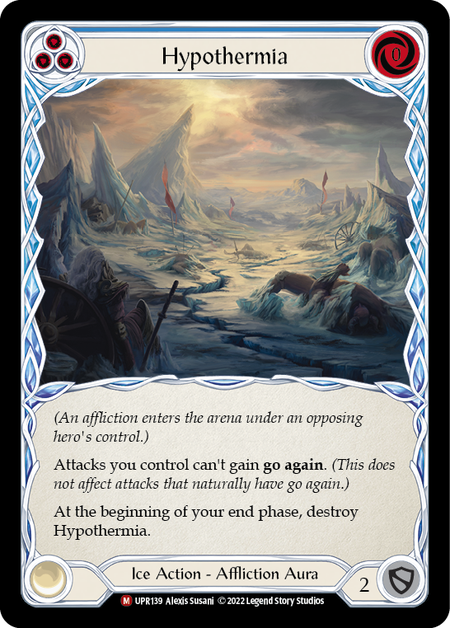 flesh and blood ice cards Entwine Ice (Red) - Tales of Aria