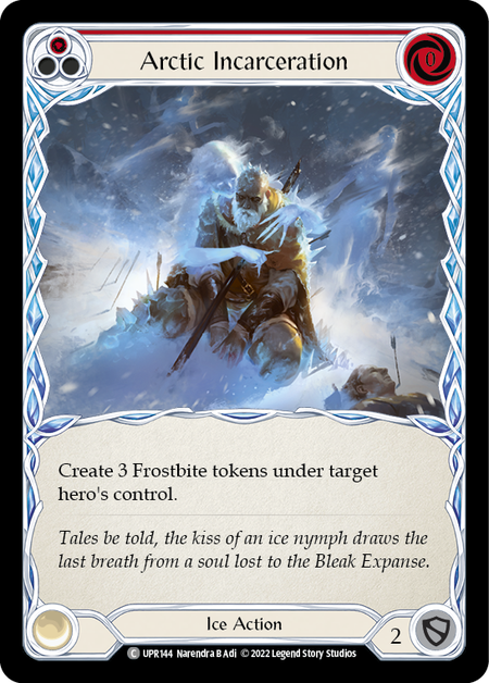 Arctic Incarceration - Red - Uprising - Flesh & Blood TCG FaB Foundry Arctic Incarceration - Red - Uprising - Flesh & Blood TCG FaB Foundry