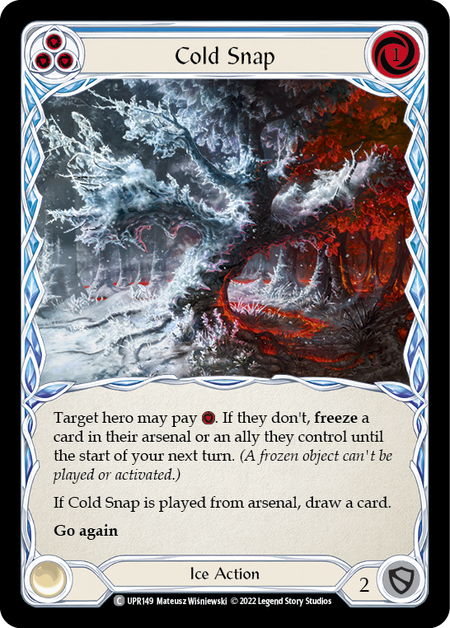 flesh and blood ice cards Cold Snap