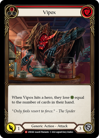 Vipox - Uprising - Flesh & Blood TCG – FaB Foundry Vipox - Uprising - Flesh & Blood TCG – FaB Foundry