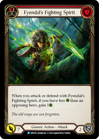 Fyendal's Fighting Spirit - Red