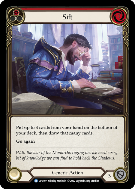 FaB 秘奥の意志 RF fresh and blood Sift - Red - Uprising - Flesh & Blood TCG – FaB Foundry