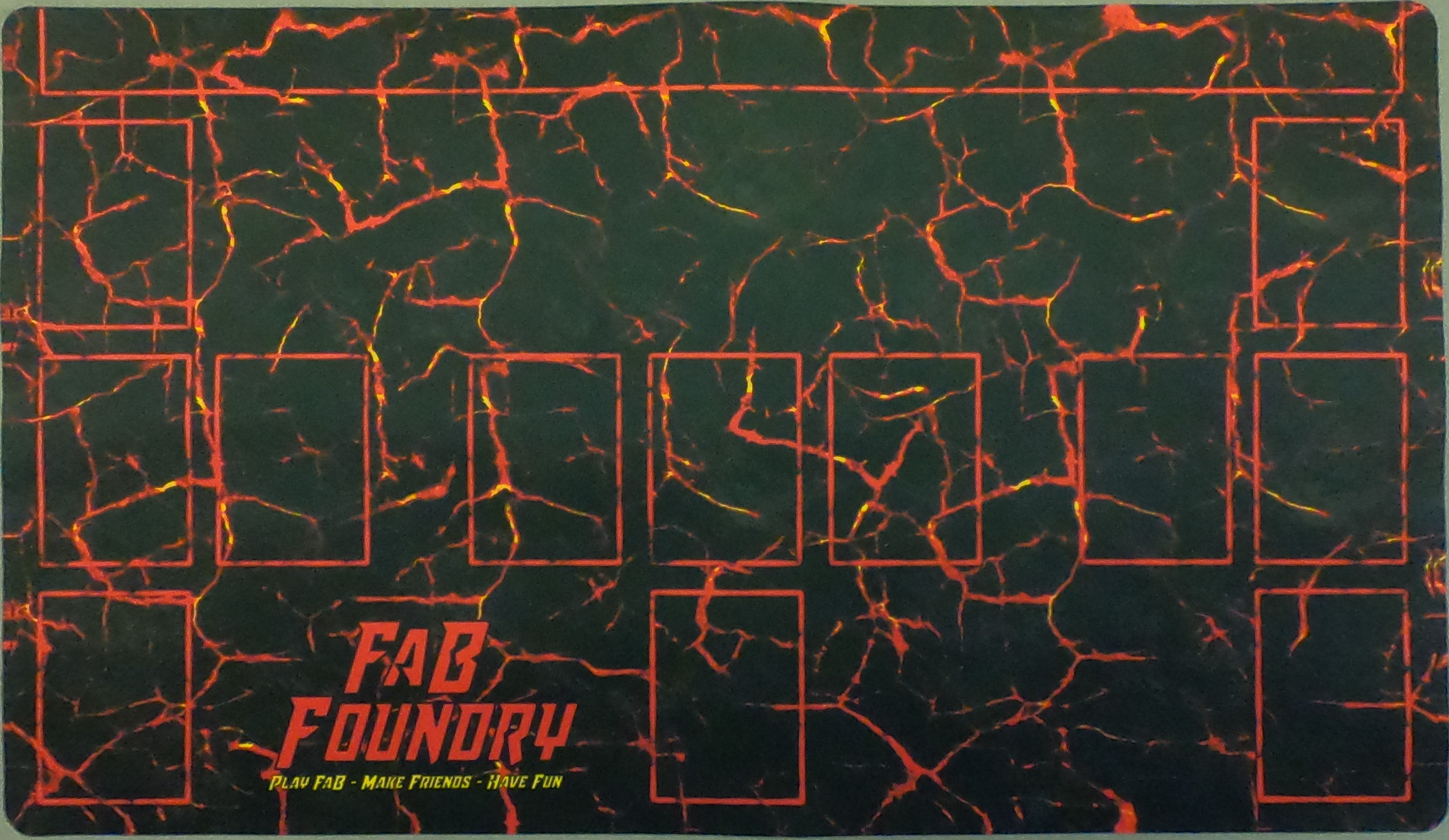 Molten Playmat - Accessories - FaB Foundry - Flesh & Blood TCG