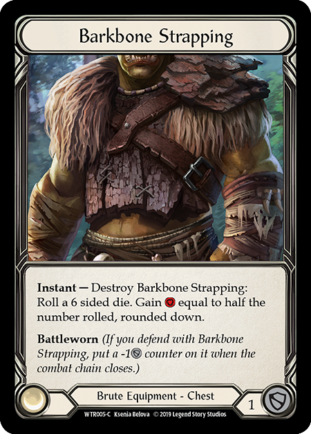 Barkbone Strapping - Flesh & Blood TCG - Welcome to Rathe – FaB Foundry