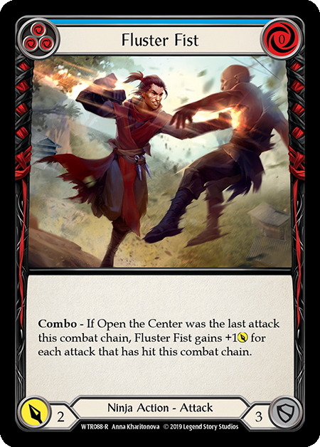Fluster Fist Blue - Flesh & Blood TCG - Welcome to Rathe