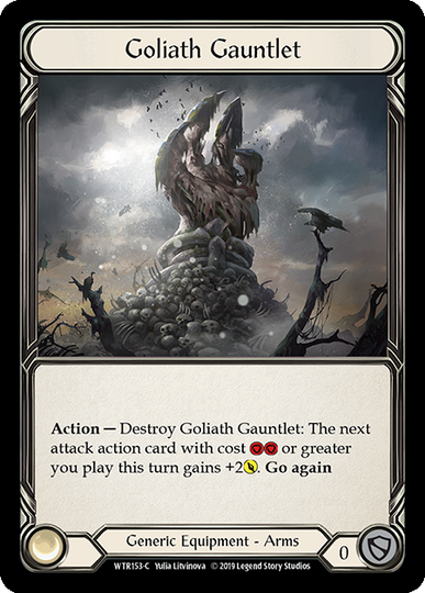 Goliath Gauntlet - Flesh & Blood TCG - Welcome to Rathe – FaB Foundry