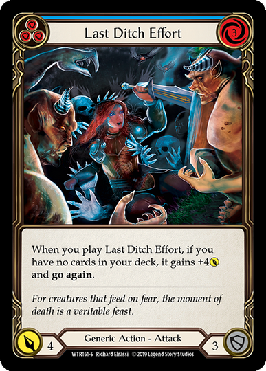 Last Ditch Effort - Flesh & Blood TCG - Welcome to Rathe