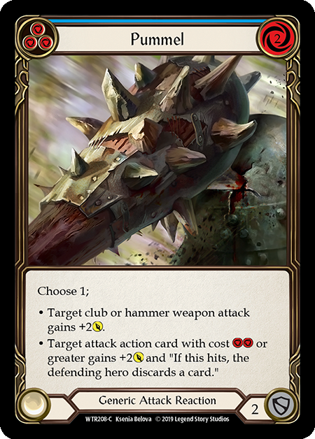 Pummel Blue - Flesh & Blood TCG - Welcome to Rathe – FaB Foundry