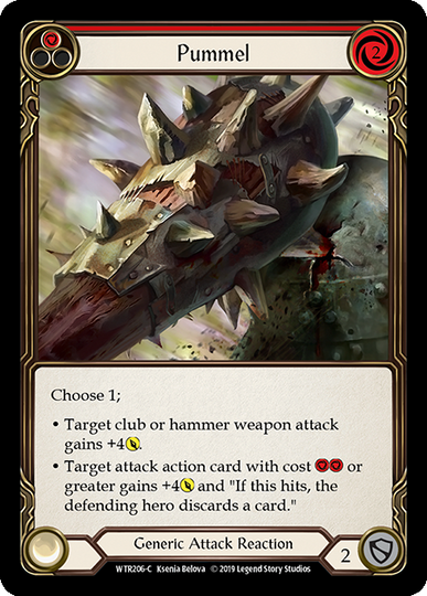 Pummel Red - Flesh & Blood TCG - Welcome to Rathe – FaB Foundry