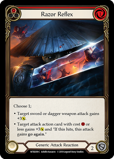 Razor Reflex Red - Flesh & Blood TCG - Welcome to Rathe