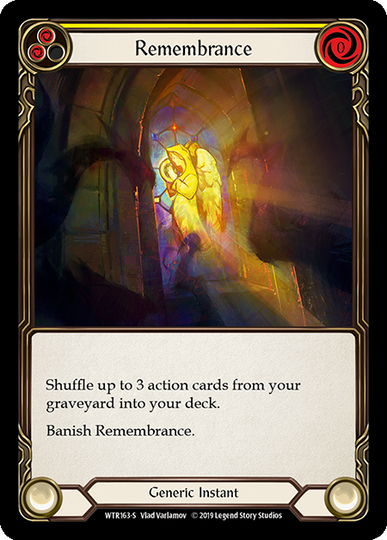 Remembrance - Flesh & Blood TCG - Welcome to Rathe – FaB Foundry