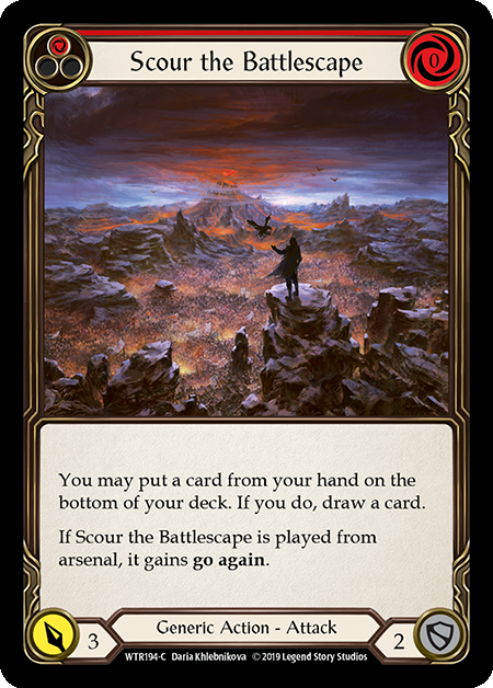 Scour the Battlescape - Blue
