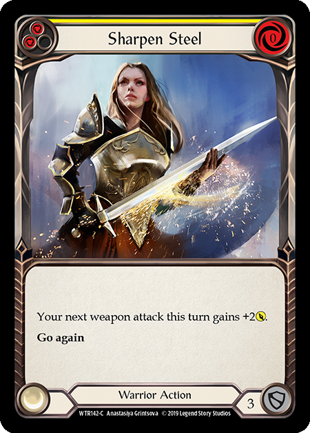 Sharpen Steel- Yellow