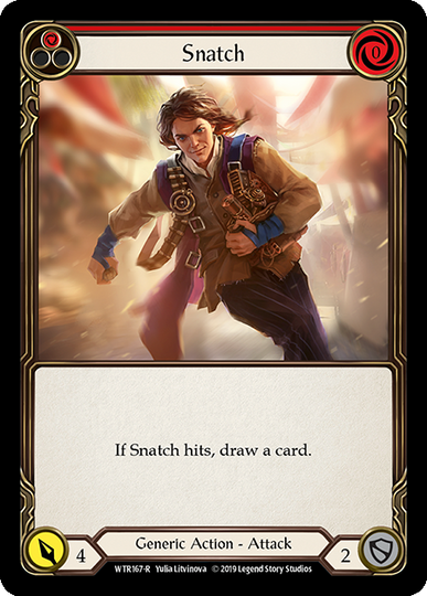 Snatch 繁体字版　Fab flesh and blood Snatch Red - Flesh & Blood TCG - Welcome to Rathe – FaB Foundry