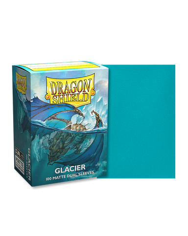 Dragon Shield - Dual Matte Sleeves - Glacier