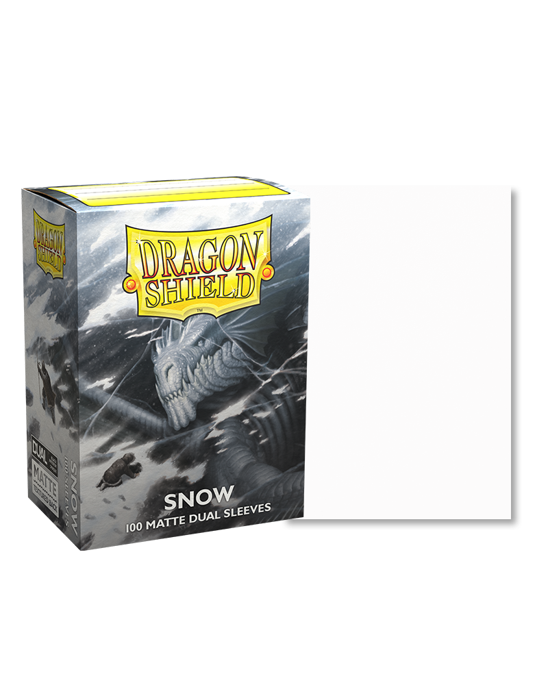 Dragon Shield Dual Matte - Snow FaB Foundry